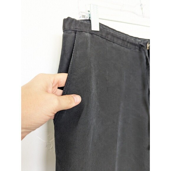 The North Face Pants Womens 8 Gray Tencel Cropped Straight Leg Outdoor Gorpcore - Picture 4 of 10